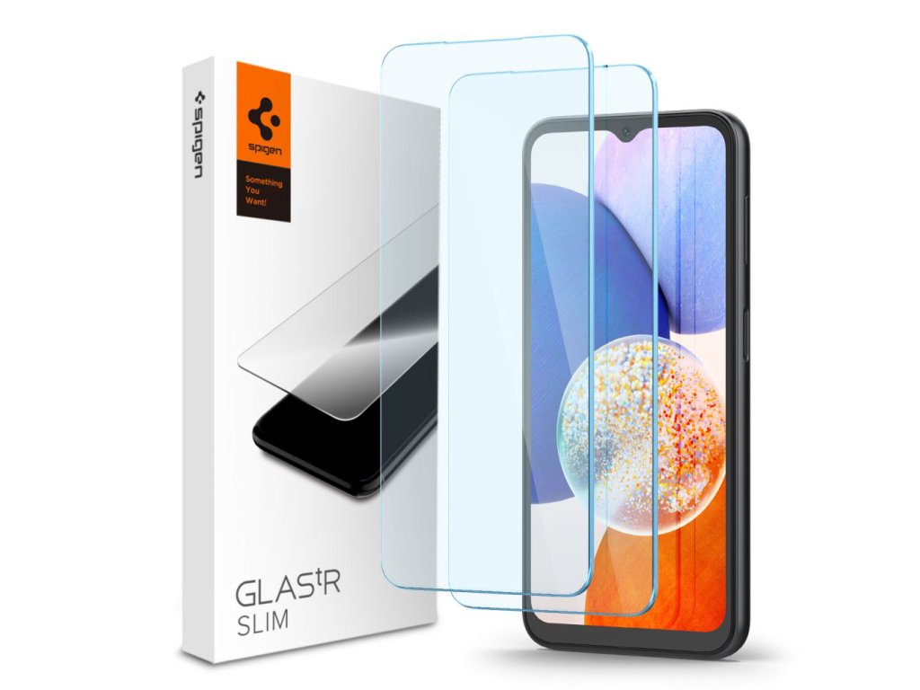 30169 spigen glas tr slim ochranne sklo samsung galaxy a15 4g a15 5g a25 5g m15 priehladna