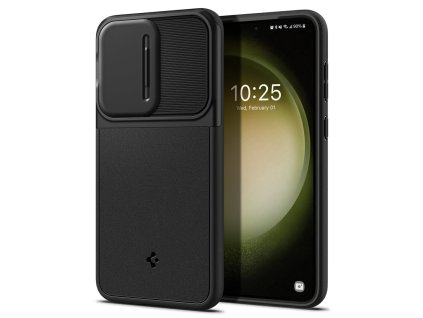 12139 spigen optik armor kryt na samsung galaxy s23 cierny