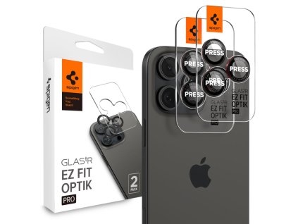 51732 spigen optik tr ez fit pro camera glass 2 ks ochranne sklo kamery pre iphone 14 pro pro max 15 pro pro max 16 pro pro max cierne