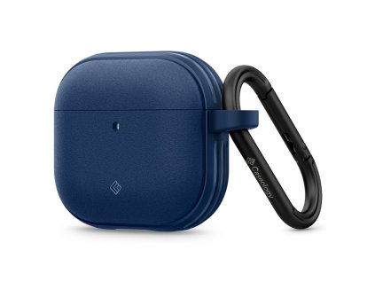 48768 spigen protection case caseology vault puzdro pre apple airpods 4 air space technologia hlinikovy drziak namornicka modra