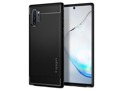 14554 spigen rugged armor kryt na samsung galaxy note 10 plus 4g note 10 plus 5g cierna
