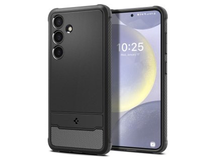 37735 spigen rugged armor ochranne puzdro pre samsung galaxy s24 plus cierne