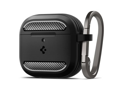 47988 spigen rugged armor ochranny kryt pre apple airpods 4 matna cierna