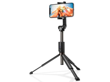 28538 spigen selfie tyc s540w bluetooth dialkove ovladanie a drziak na stativ cierna