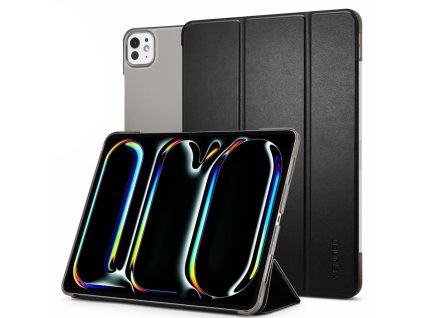 47856 spigen smart fold puzdro na ipad pro 13 2024 cierna