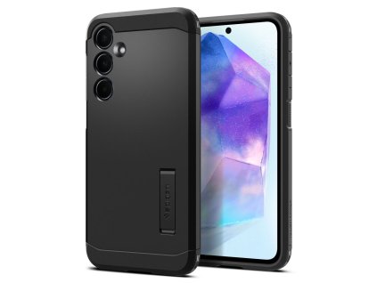 30202 spigen tough armor kryt pre samsung galaxy a55 5g cierna