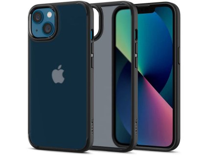 10267 spigen ultra hybrid ochranny obal na iphone 13 frost cierna