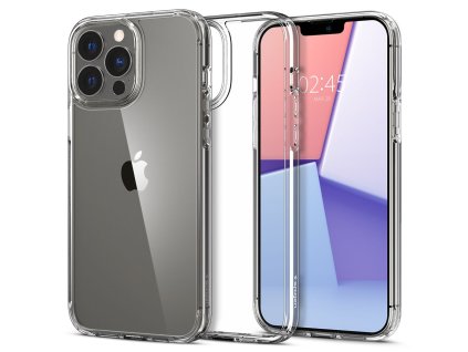 10282 spigen ultra hybrid ochranny obal na iphone 13 pro max transparentna