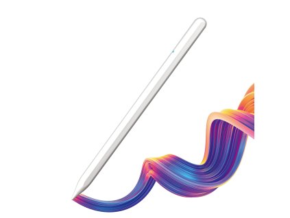 40103 stylus pen m2 pre ipad mini 6 pro 11 12 9 air 4 5 s magnetickym nabijanim a funkciou odmietnutia dlane biela