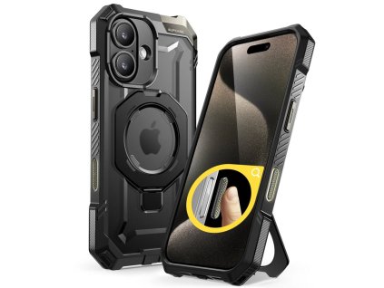 42867 supcase unicorn beetle defender puzdro na iphone 16 plus cierna