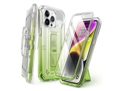 28819 supcase unicorn beetle pro kryt na iphone 15 pro max gradient zelena