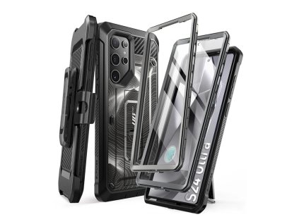 32269 supcase unicorn beetle pro ochranny obal samsung galaxy s24 ultra cierny ripple