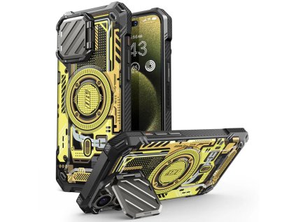 37123 supcase unicorn beetle xt magsafe ochranne puzdro pre iphone 15 pro max zlta