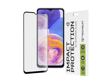 36019 techsuit 111d celoplosne ochranne sklo s plnym lepidlom pre samsung galaxy a13 4g m13 a23 a23 5g f23 m23 m33 f13 cierne