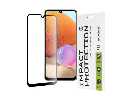 35950 techsuit 111d celoplosne ochranne sklo s plnym lepidlom pre samsung galaxy a32 4g a33 5g cierne