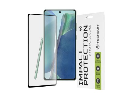 36049 techsuit 111d celoplosne ochranne sklo s plnym lepidlom pre samsung galaxy note 20 note 20 5g cierne