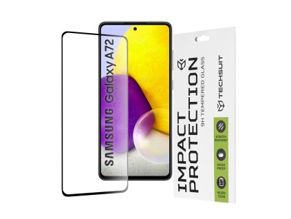 17074 techsuit 111d full cover celopolepene tvrdene sklo samsung galaxy a72 4g a72 5g cierna