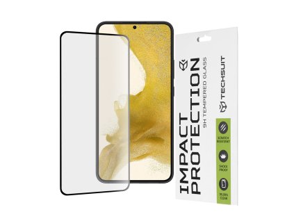 17104 techsuit 111d full cover celopolepene tvrdene sklo samsung galaxy s22 plus 5g s23 plus cierna