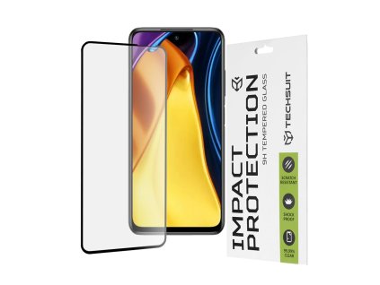 52182 techsuit 111d full cover full glue glass tvrdene sklo pre xiaomi redmi note 10 5g poco m3 pro 5g cierne black