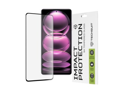 52200 techsuit 111d full cover full glue glass tvrdene sklo pre xiaomi redmi note 12 pro 5g 12 pro poco x5 pro cierne black