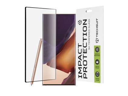 31879 techsuit 111d plne krytie plne lepiace sklo 3d zakriveny displej samsung galaxy note 20 ultra 4g note 20 ultra 5g cierny