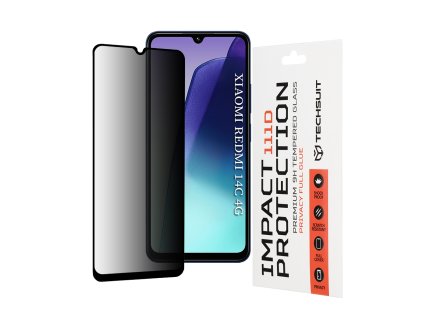 55506 2 techsuit 111d privacy full glue tvrdene sklo privacy pre xiaomi redmi 14c poco c75 cierne okraje