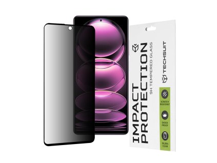 52398 techsuit 111d privacy full glue tvrdene sklo pre xiaomi redmi note 12 pro 5g 12 pro poco x5 pro cierne black