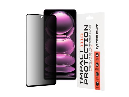 52398 2 techsuit 111d privacy full glue tvrdene sklo pre xiaomi redmi note 12 pro 5g 12 pro poco x5 pro cierne black