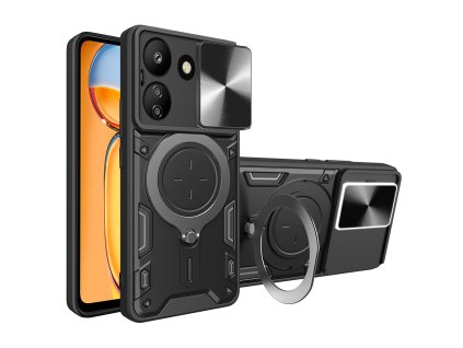 37159 techsuit camguard pro ochranne puzdro pre xiaomi redmi 13c 4g poco c65 cierne