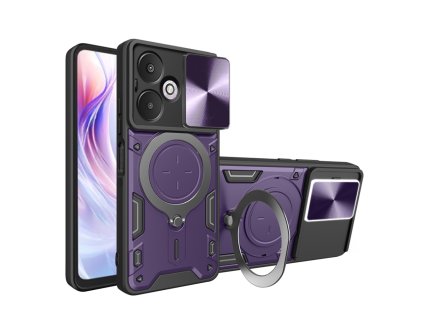 37177 7 techsuit camguard pro ochranne puzdro pre xiaomi redmi 13c 5g poco m6 fialove