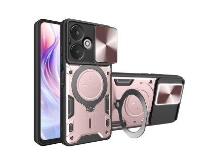 37180 7 techsuit camguard pro ochranne puzdro pre xiaomi redmi 13c 5g poco m6 ruzovo zlate