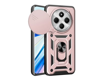 58023 techsuit camshield kryt pre xiaomi redmi 14c poco c75 ruzove zlato