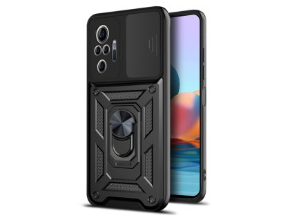 53499 techsuit camshield series puzdro pre xiaomi redmi note 10 pro note 10 pro max cierne black