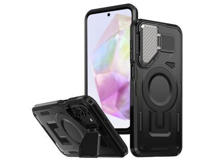 58224 techsuit camvault magsafe kryt pre samsung galaxy a36 5g cierny