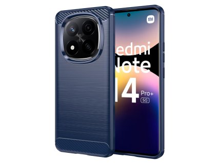 54270 7 techsuit carbon silicone kryt pre xiaomi redmi note 14 pro 5g modry