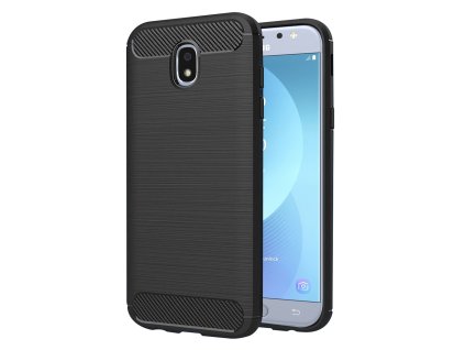 17263 techsuit carbon silicone obal na samsung galaxy j5 2017 j530 galaxy j5 pre 2017 cierna