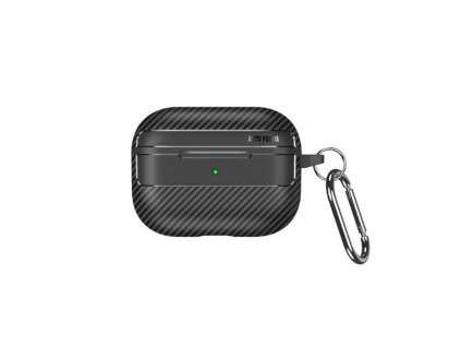 51843 techsuit carbonfiber puzdro pre airpods 4 cierne