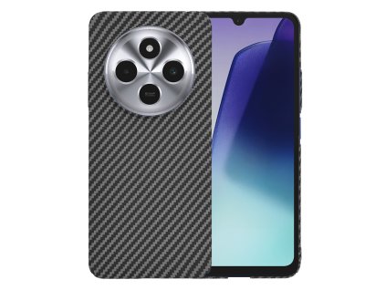 58044 techsuit carbonite fibershell kryt pre xiaomi redmi 14c poco c75 cierny