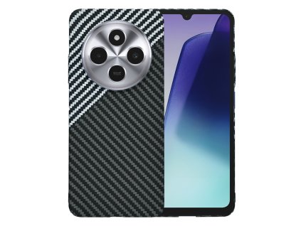 58056 techsuit carbonite fibershell kryt pre xiaomi redmi 14c poco c75 sivy stealth gray