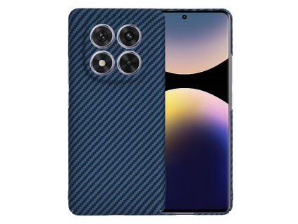 53043 5 techsuit carbonite fibershell puzdro pre xiaomi redmi note 14 pro 5g poco x7 tyrkysove cyan