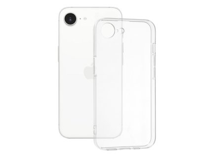 58314 techsuit clear silicone kryt pre iphone 16e priehladny