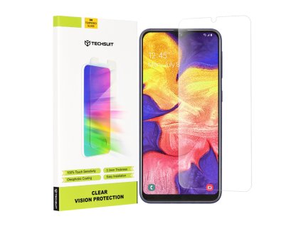 36079 techsuit clear vision glass ochranne sklo pre samsung galaxy a10e a20e priehladne