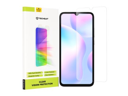 36100 techsuit clear vision glass ochranne sklo pre xiaomi redmi 9a redmi 9c redmi 9c nfc redmi 9at redmi 10a priehladne