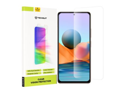 36097 techsuit clear vision glass ochranne sklo pre xiaomi redmi note 10 pro note 10 pro max priehladne