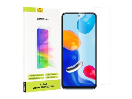 36106 techsuit clear vision glass ochranne sklo pre xiaomi redmi note 11 note 11s poco m4 pro 4g priehladne