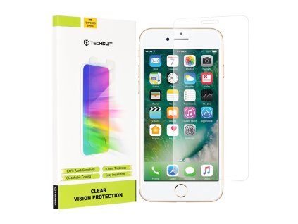 49650 techsuit clear vision glass tvrdene sklo pre iphone 7 8 se 2 2020 se 3 2022 cire