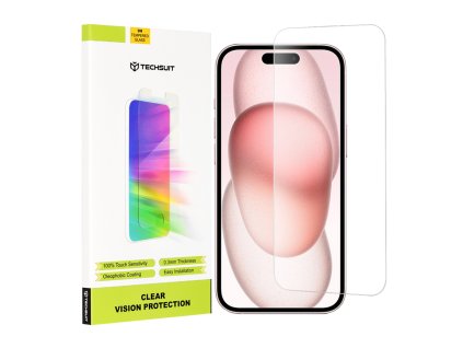 17791 2 techsuit clear vision tvrdene sklo iphone 15 transparent
