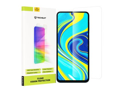 36103 techsuit clear vision tvrdene sklo xiaomi redmi note 9s note 9 pro note 9 pro max transparentne