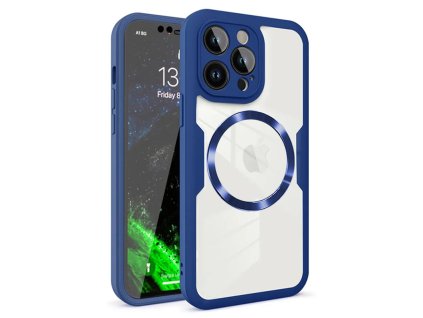 56352 techsuit colorverse 360 magsafe series screen protector 360 ochranny kryt s magsafe a ochrannou foliou iphone 12 pro modry