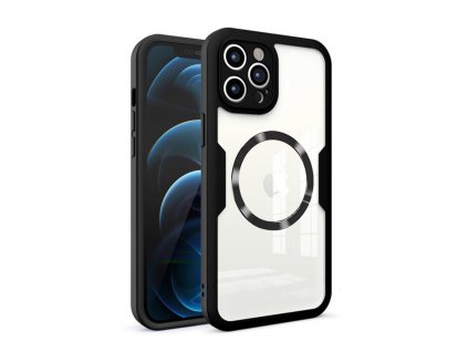 56340 techsuit colorverse 360 magsafe series screen protector 360 ochranny kryt s magsafe a ochrannou foliou iphone 12 pro max cierny